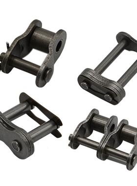 链条接头链扣23456分1寸06B08B10A12A16A20A24A单排双排全扣半扣