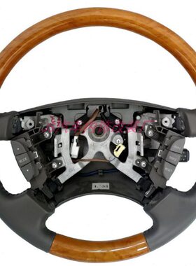 LS430桃木方向盘加工改装 凌志LS460翻新换皮保留加热丝ES GS定制