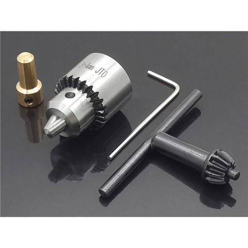 JTO夹头 0.3i--4mm精密钻夹头 微型迷你三爪钻夹头锥度型JTO钻夹