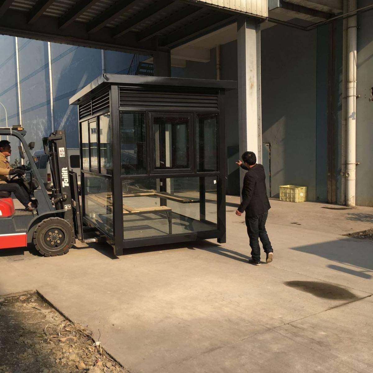 厂家吸烟亭厂区吸烟亭吸烟室吸烟亭移动岗亭