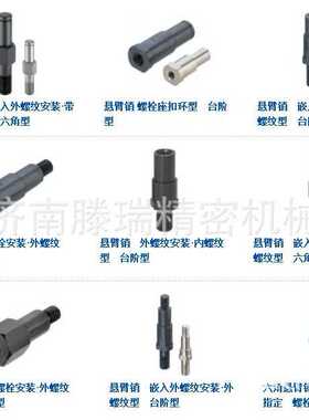 悬臂销/铰链销，FXCC  FXNCC PFXCC  PFXNCC SFXCC  SFXNCC