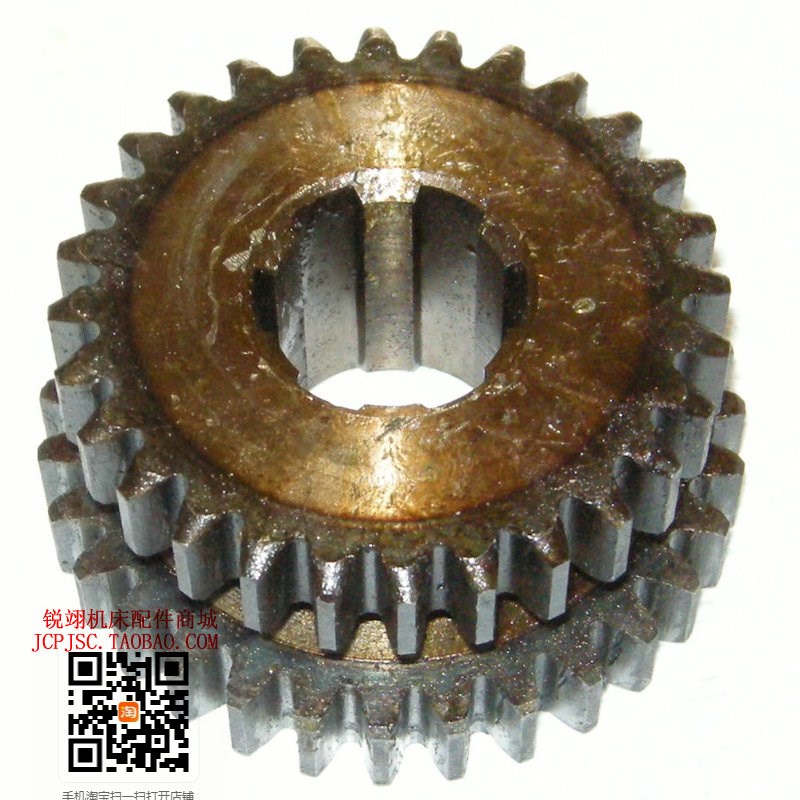 青海 齐齐哈尔铣床X61W铣床配件 齿轮 Z28/31/M2.5/6-30-8