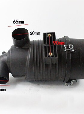 叉车配件 空气滤芯器总成K1330弯管款含空气滤芯适用合力2000 3吨
