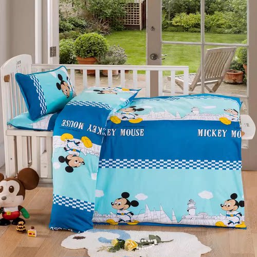 幼儿园纯棉三件套不褪色