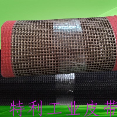 厂家直销耐高温特氟龙网带铁氟龙输送带烘烤箱UV炉烘干线传送带