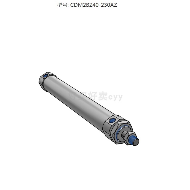 SMC 原装正品CDM2BZ40-230AZ 系列气缸/标准型CDM2BZ20-75AZ-A93L