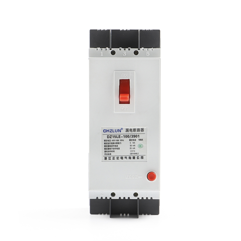 DZ15LE-32A40A63A100A 2901/3901/4901漏电断路器三相四线开关