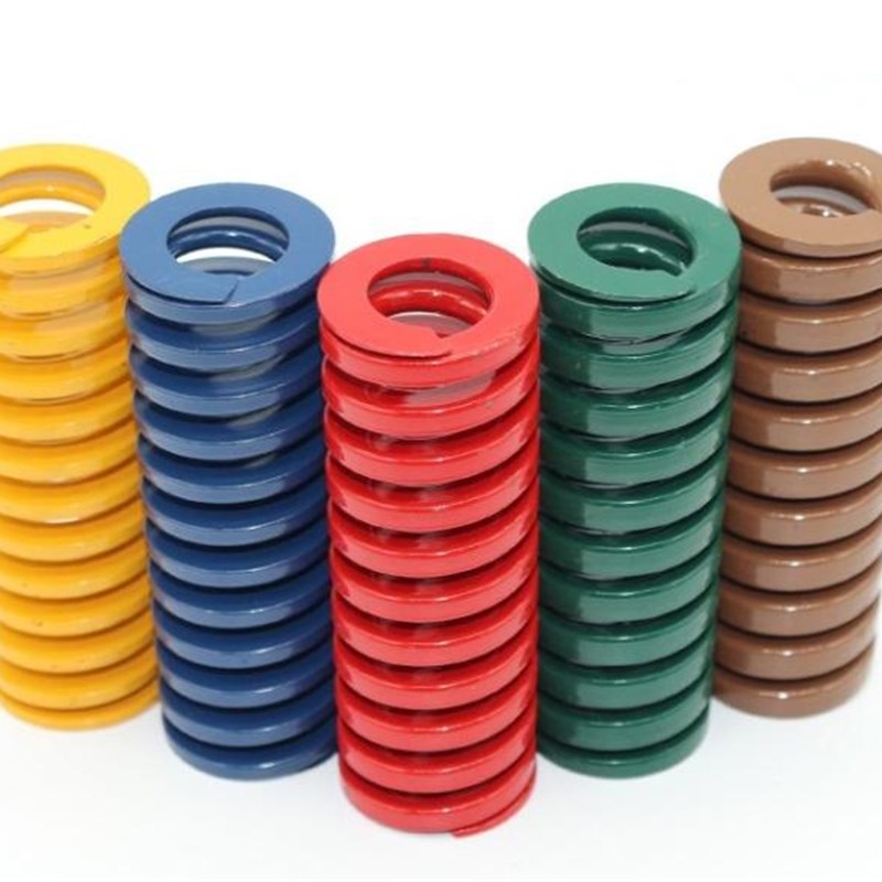 65MN日标模具弹簧黄/蓝/红/绿/棕色模具巨行压簧6--60MM规格齐全