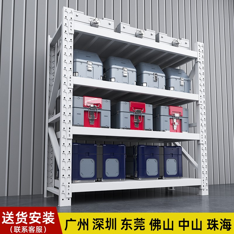 仓库货架置物架多层重型商用仓储货架展示架快递超市重型承重铁架
