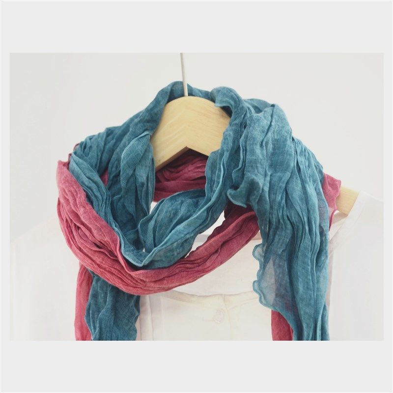 民族风复古红蓝细长围巾  个性时尚云南西藏旅行长条包头护颈纱巾,童装/婴儿装/亲子装,儿童装饰手表,淘宝优惠券,粉丝福利购,淘宝优惠卷