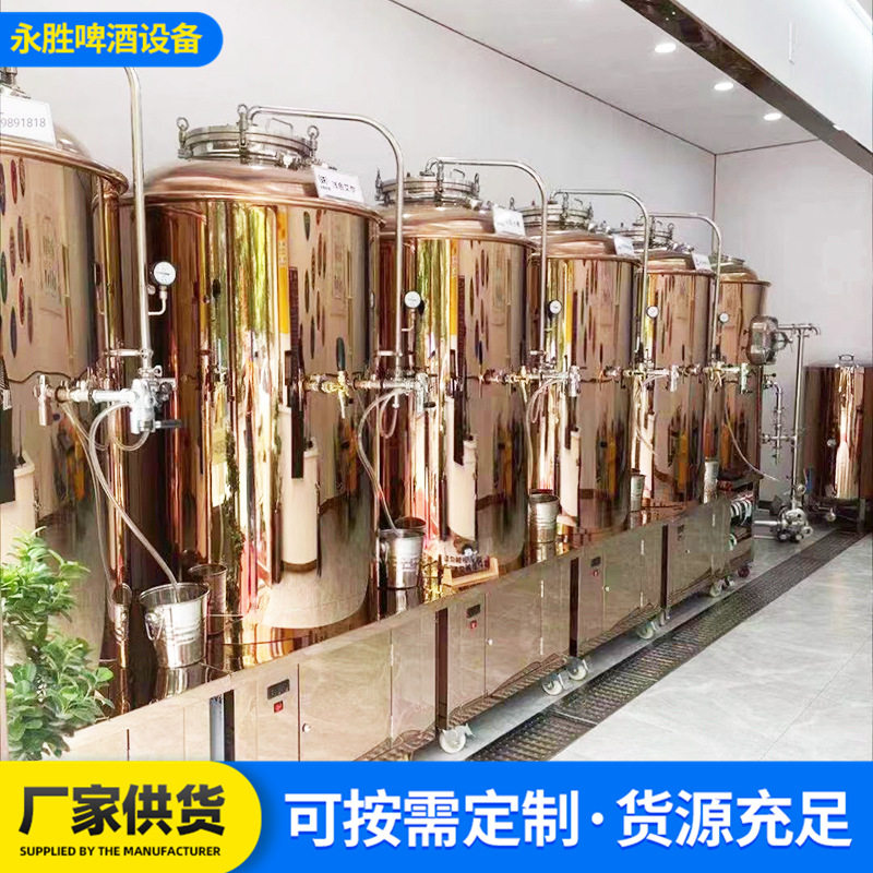 新型啤酒自酿设备 小型商用扎啤机 小型自酿发酵啤酒机