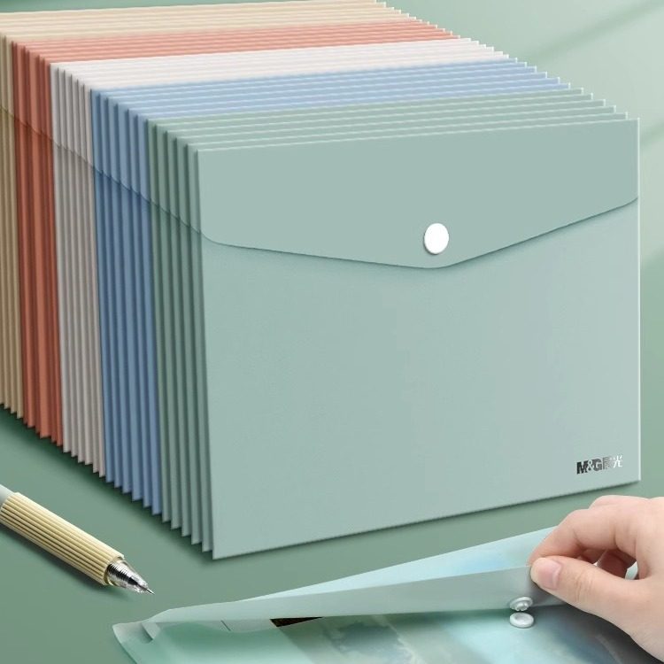 晨光文件袋a4透明纽扣袋加厚大容量塑料防水袋学生用按扣试卷收纳袋商务办公档案袋资料袋文件夹整理收纳文具,文具电教/文化用品/商务用品,文件袋/资料袋/试卷收纳袋,淘宝优惠券,粉丝福利购,淘宝优惠卷