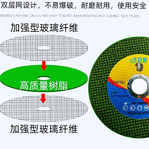 角磨机切割片100不锈钢切割片锯片金属手砂轮片沙轮打磨片磨光片