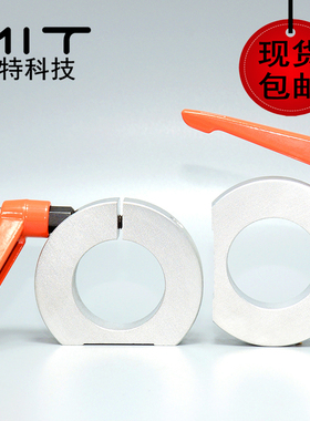 SCDKJL 带把手固定环紧凑D形切割侧安装孔轴承座定位轴套挡圈卡簧