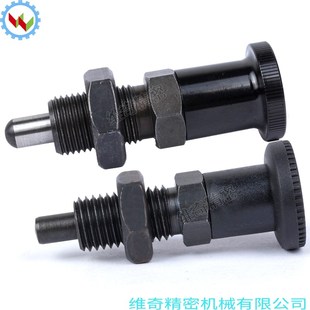 分度销 弹簧定位销 弹簧柱塞 M8M10M12M10M20 CN817 弹顶销