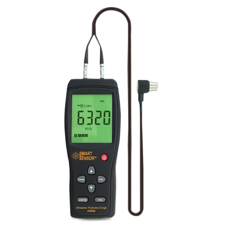 AS850超声波金属测厚仪钢板壁厚仪体厚计陶瓷厚度仪玻璃测厚