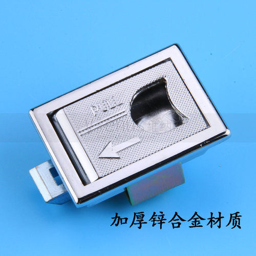 海坦柜锁 工业机床门锁拉手LS715机械门拉手配电箱门扣 设备把手