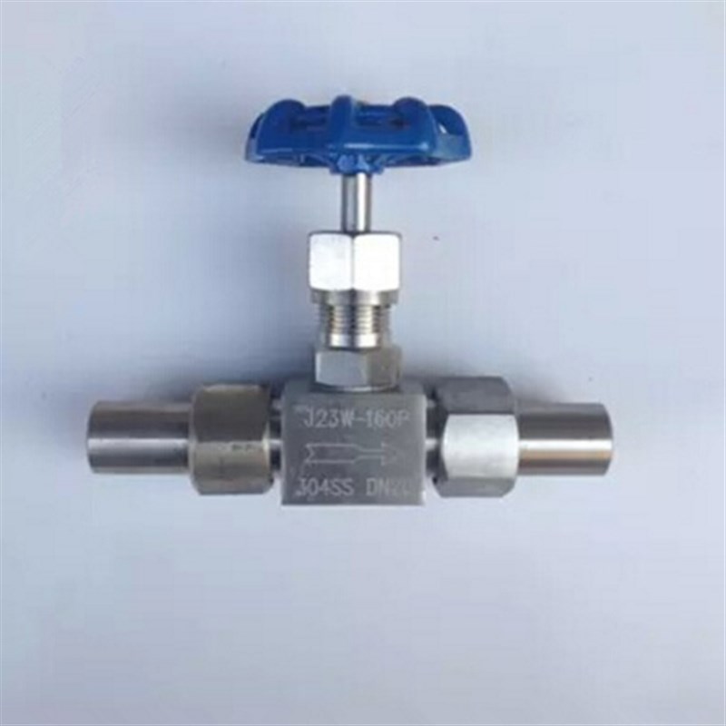 304不锈钢焊接针型阀 针型截止阀 针阀J23W-160P DN6 10 15 20 25