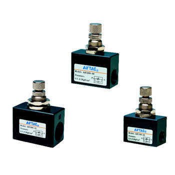 ASC300-10单向节流阀ASC300-15气动流量控制开关AIRTAC亚德客原装
