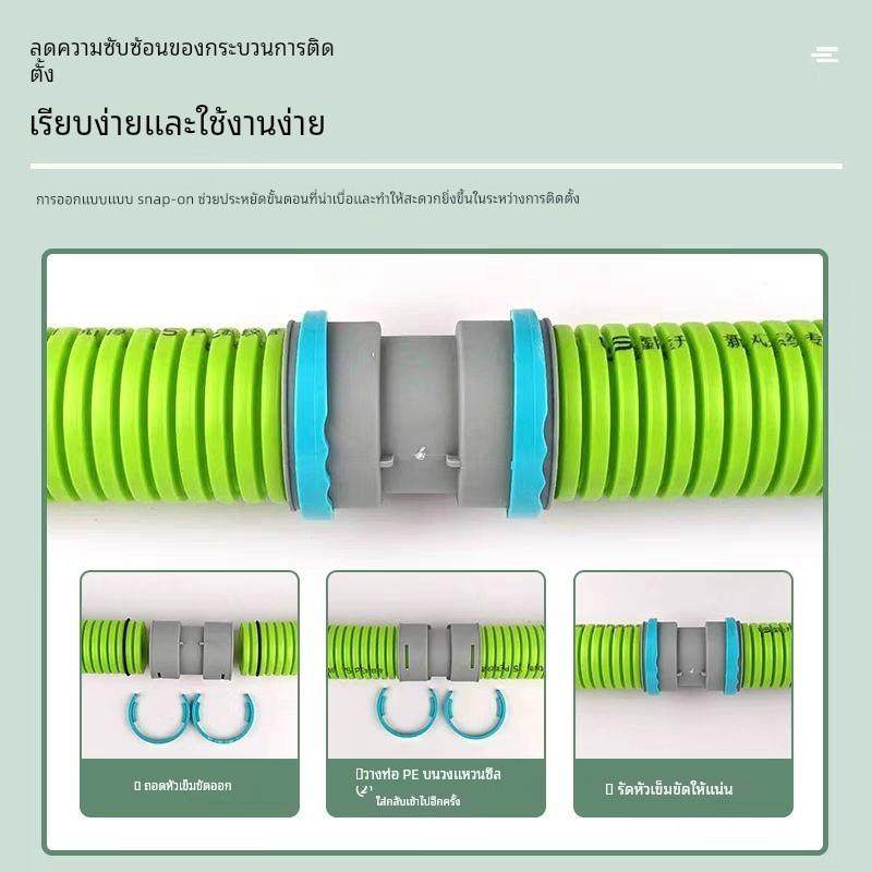 森亚风新风系统新风PE管直接弯头大小头软件变径新风配件
