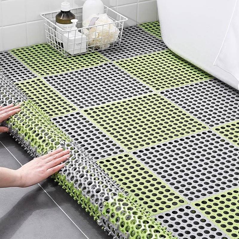 浴室防滑垫地垫卫生间垫子淋浴沐浴厕所洗澡镂空隔水全铺地贴防水