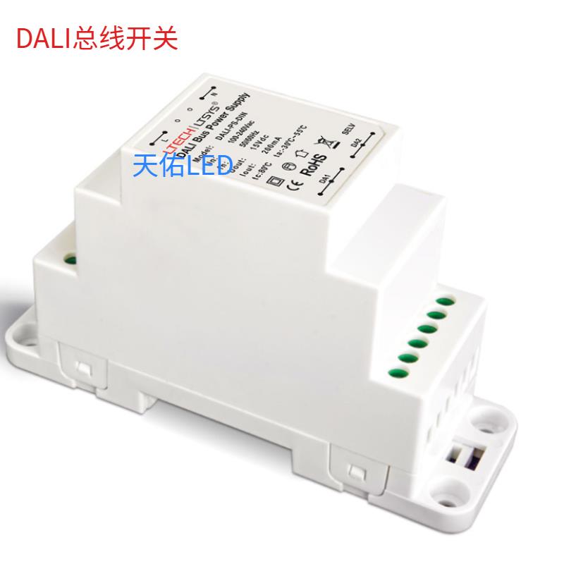 Ltech雷特DALI调光器控制器EDA1 EDA2 EDT3 EDT4 E6-DA1触摸面板