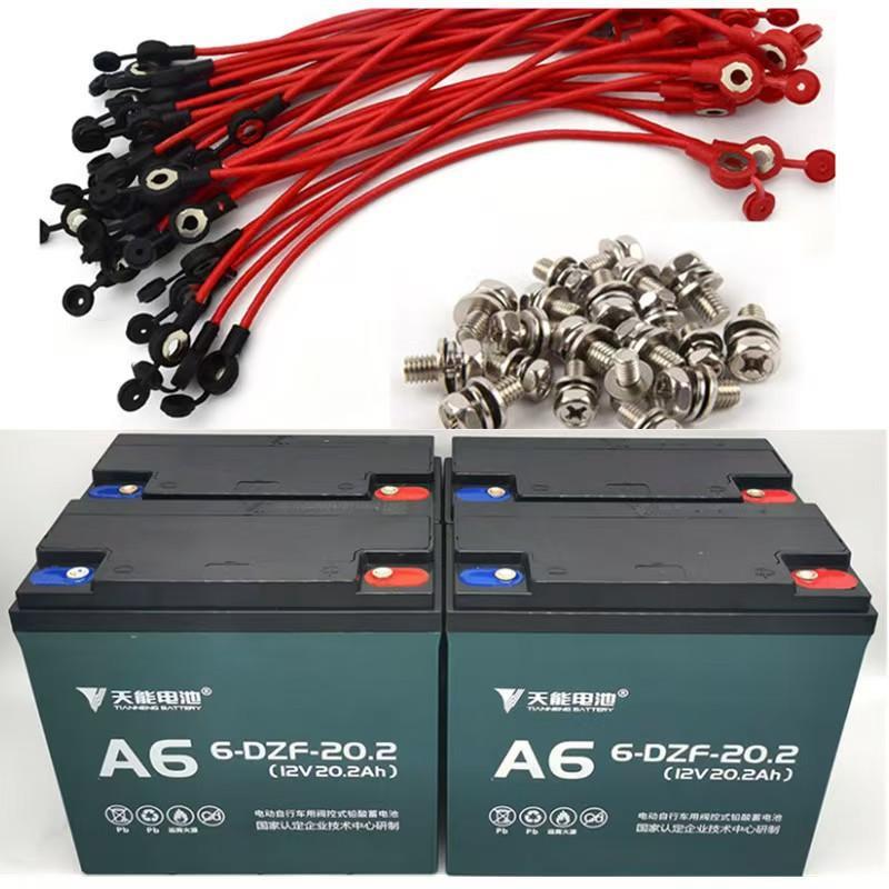 天能电池厂家铅酸60V48V45AH移动餐厅车摆摊电动三轮车小叉车电瓶