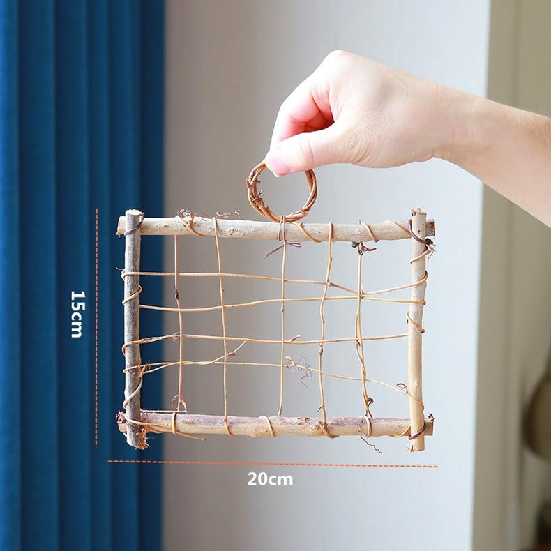 木藤编框架 居家装饰挂件拍摄道具幼儿园环创布置装饰diy制作材料