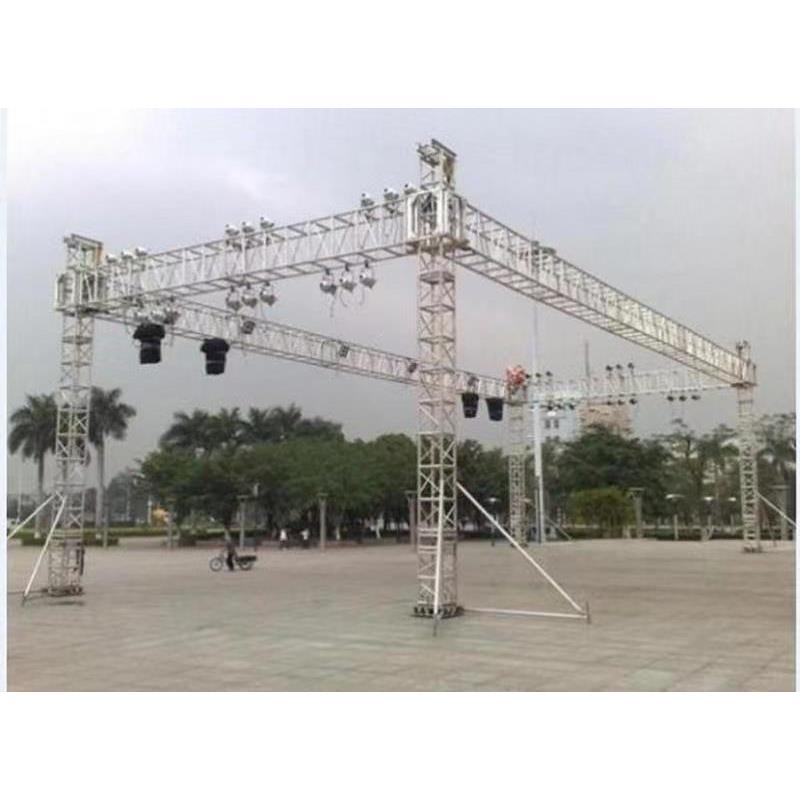 铝合金桁架舞台架子truss架雷亚架铝合金灯光架婚庆龙门架背景架