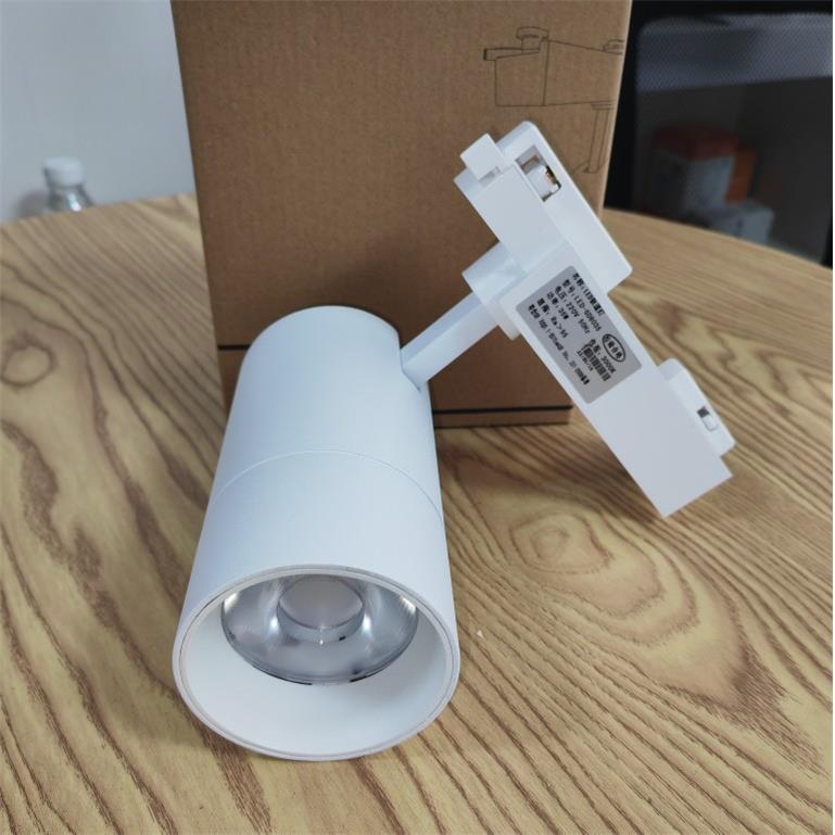 三线led轨道射灯cob35w导轨式服装店3线店铺商用明装展厅中性灯