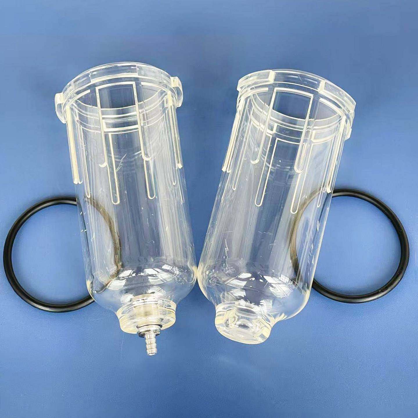 手动排水杯气源处理元件BFR过滤杯子油水分离器油杯BL自动排水杯