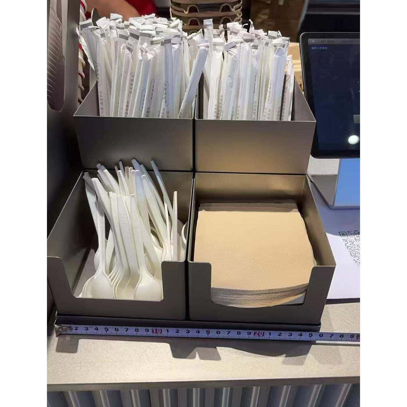 商用肯德基肯悦不锈钢配件盒收纳盒收纳工具凯捷商贸,收纳整理,纸巾架,淘宝优惠券,粉丝福利购,淘宝优惠卷