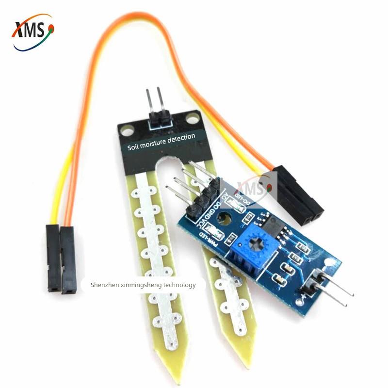 土壤湿度计检测模块 土壤湿度传感器 机器人智能小车