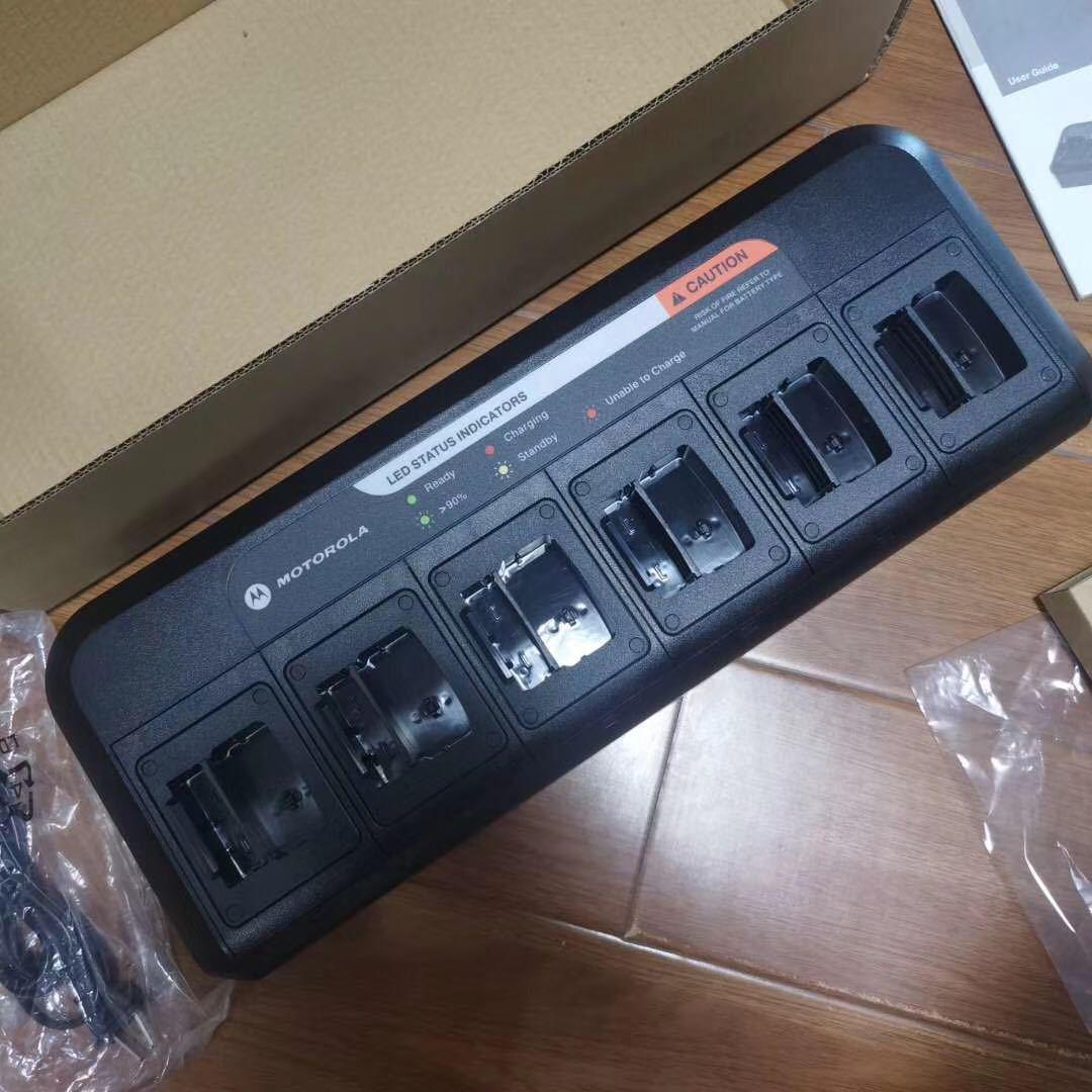 摩托罗拉适用于MTP850/810/830/850S对讲机六路联排智能充电器
