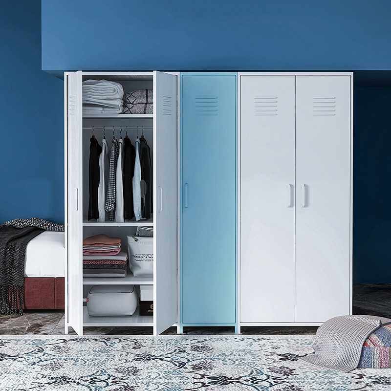 铁艺家用衣柜彩色钢制阳台防水储物柜子现代简约收纳柜,鲜花速递/花卉仿真/绿植园艺,其它园艺用品,淘宝优惠券,粉丝福利购,淘宝优惠卷