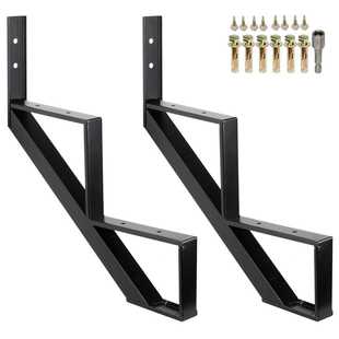 跨境热销户外楼梯架子阶梯架子楼梯框架台阶架子支架花园2Step