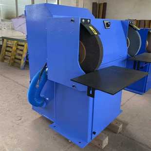 单双工位高速金刚石铸件打磨电动 砂轮机M3040A除尘式 它驱式 立式