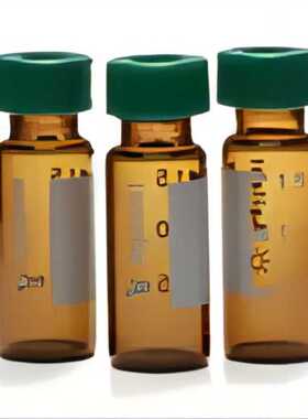 AGILENT安捷伦5182-0556光谱色谱耗材2ml棕色样品瓶绿色螺旋盖
