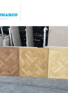 凡尔赛木纹砖800x800客厅地砖法式仿木纹阳台瓷砖防滑全瓷仿古砖