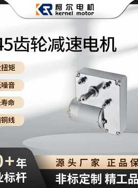 85Z545蜗轮蜗杆减速电机 智能烟机适用减速电机 电动马达