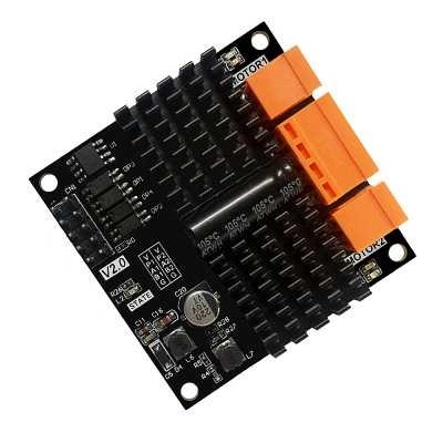 12V24V 12A 双路直流电机驱动模块板器 H桥 秒L298N BTS7960 10A