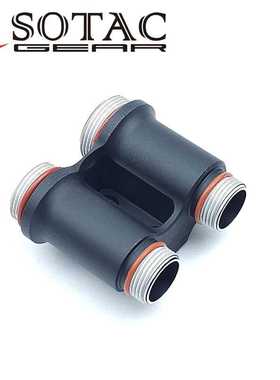 SOTAC手电筒支架 双头设计 适配Modlite+SF系列手电