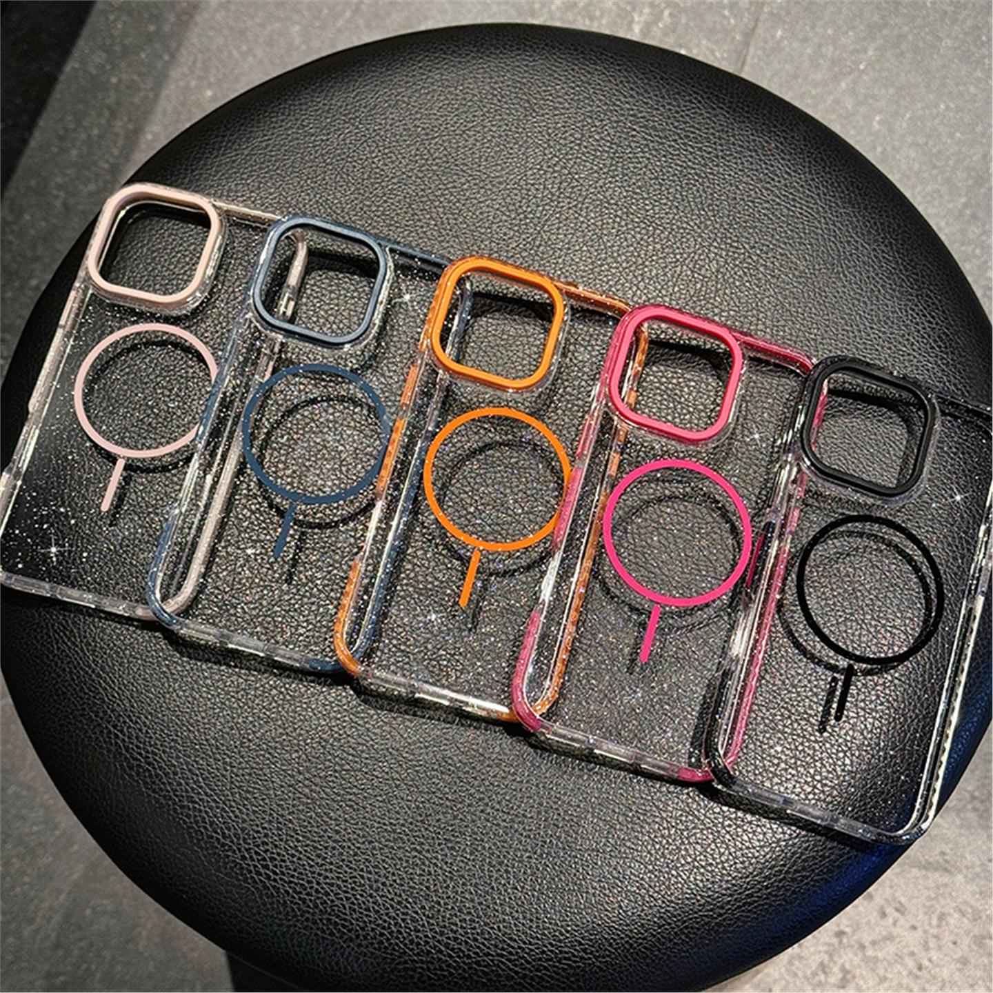 双色闪粉适用iPhone17手机