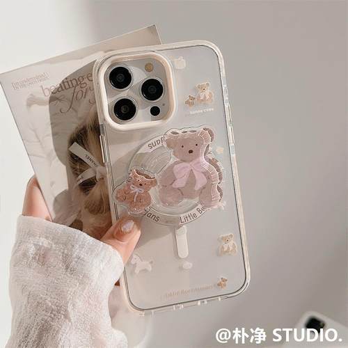 可爱小熊支架磁吸17Proma