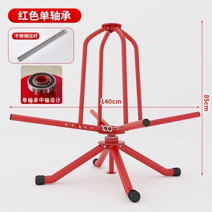 地暖放管器盘管地热盘地暖管架子阻尼双轴承pe管铺管神器加厚支架