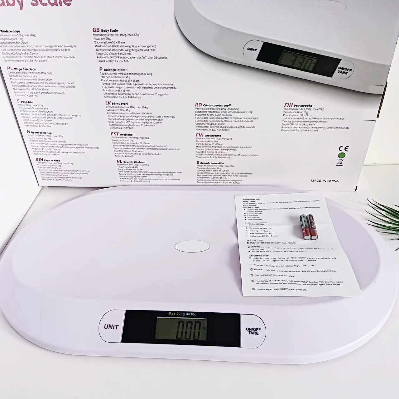 家用婴儿称宝宝母婴20kg宠物专用一体婴儿秤精准电子秤儿童体重秤