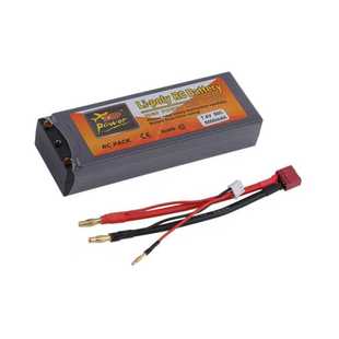 厂家直销 RC遥控车 航模电池5000MAH 7.4V 50C带壳 航模锂电池