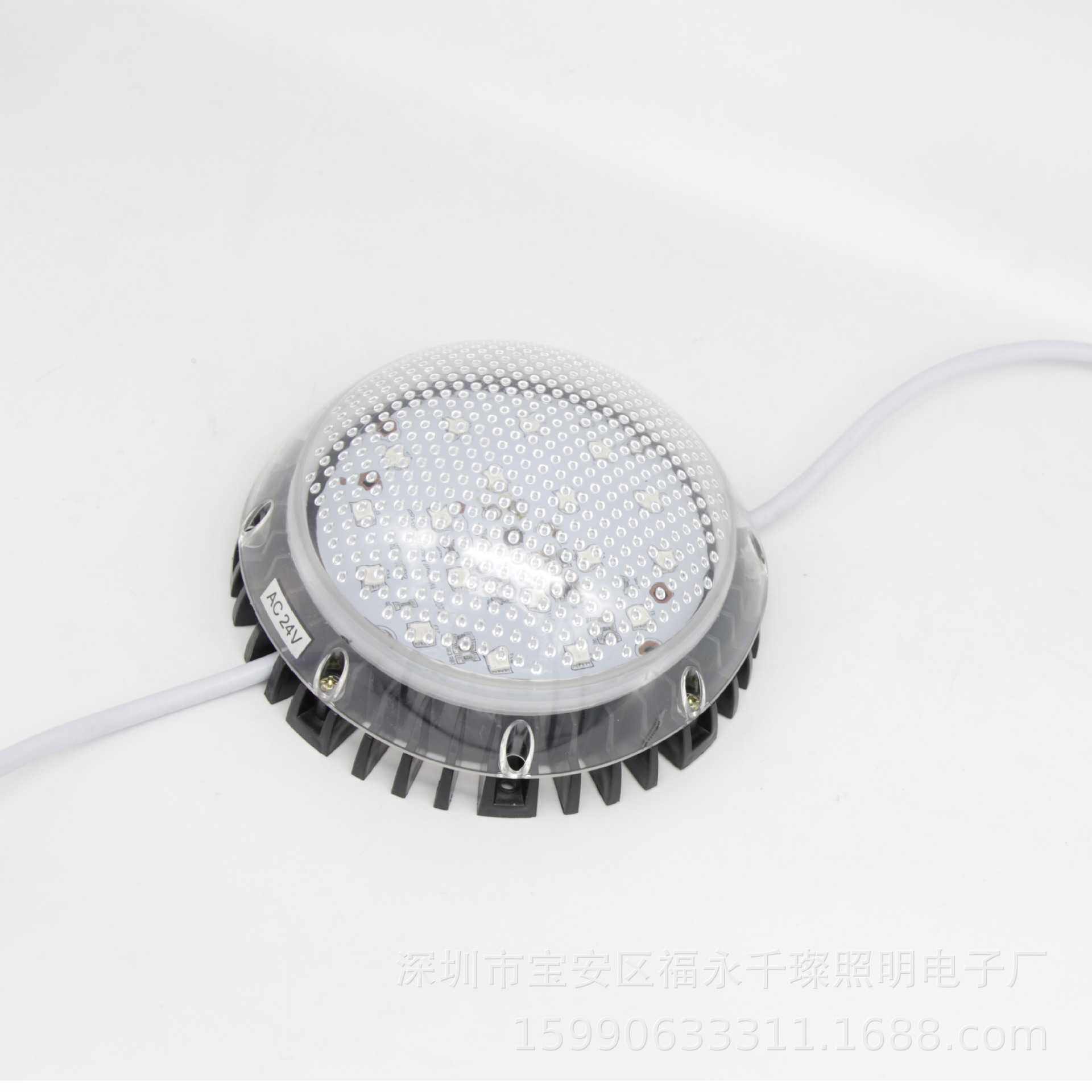 LED点光源内控七彩RGB单色户外跑马灯楼梯亮化装饰