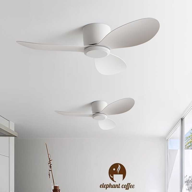 大风力复古吊扇餐厅客厅家用简约无灯电风扇商用低楼层吸顶风扇