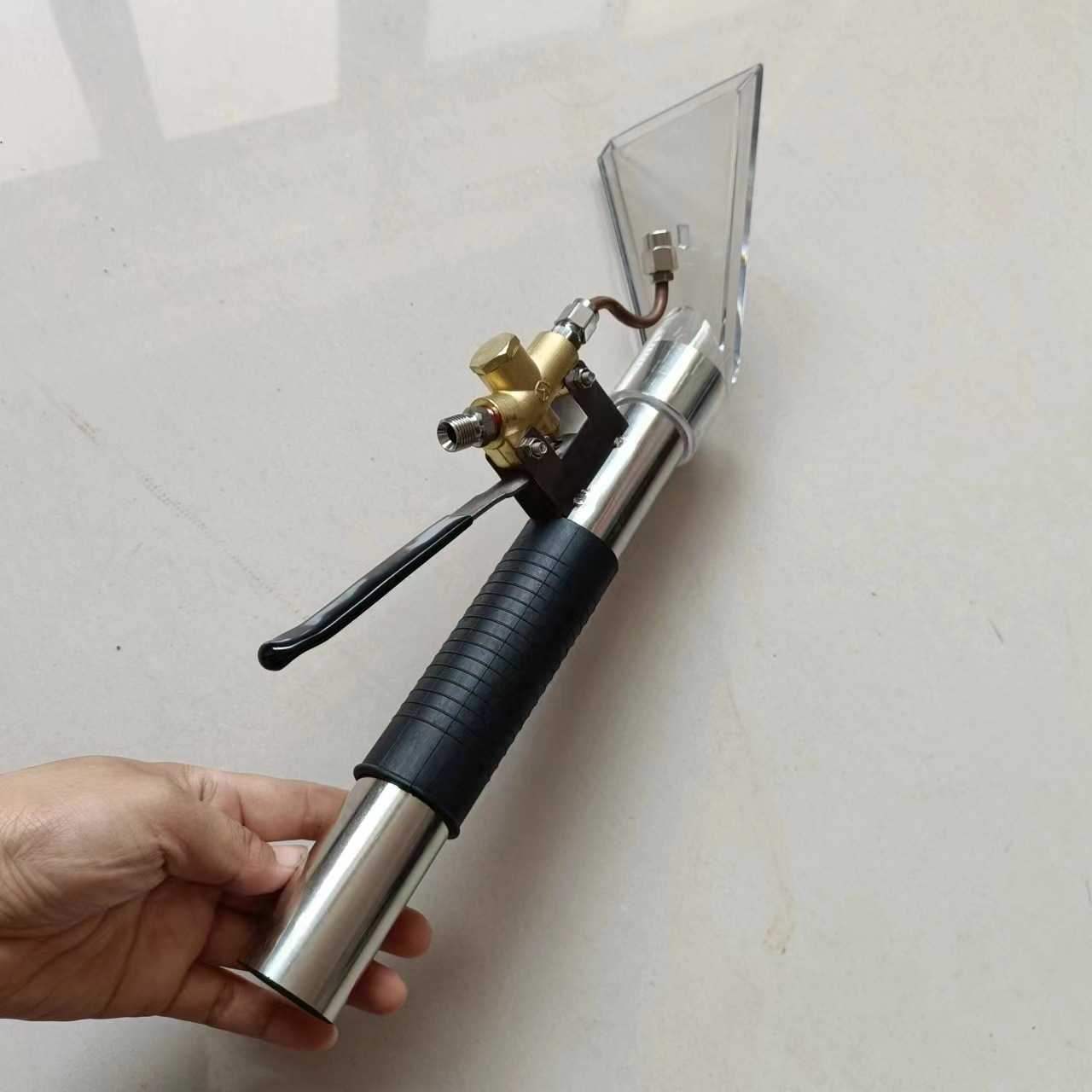 吸尘器透明转换头 沙发蒸汽扒 蒸汽洗车机喷抽吸水透明扒头趴头